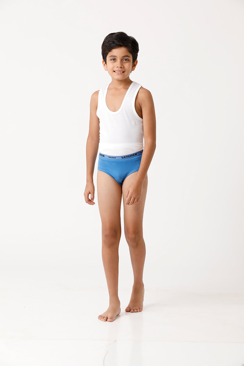 Boys cotton briefs pack