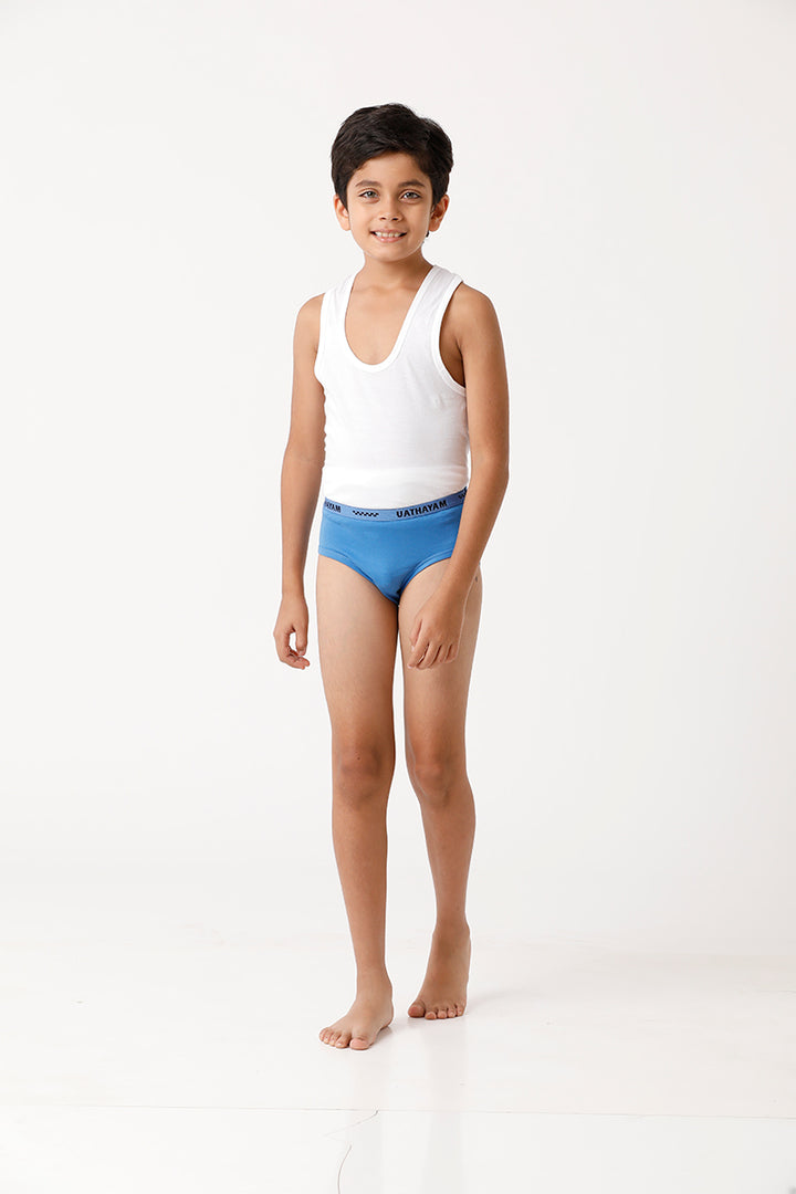 Boys cotton briefs pack