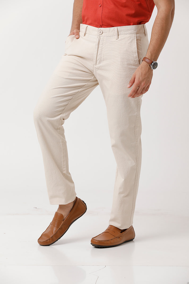Kansas - Cotton Linen Trouser | 15501