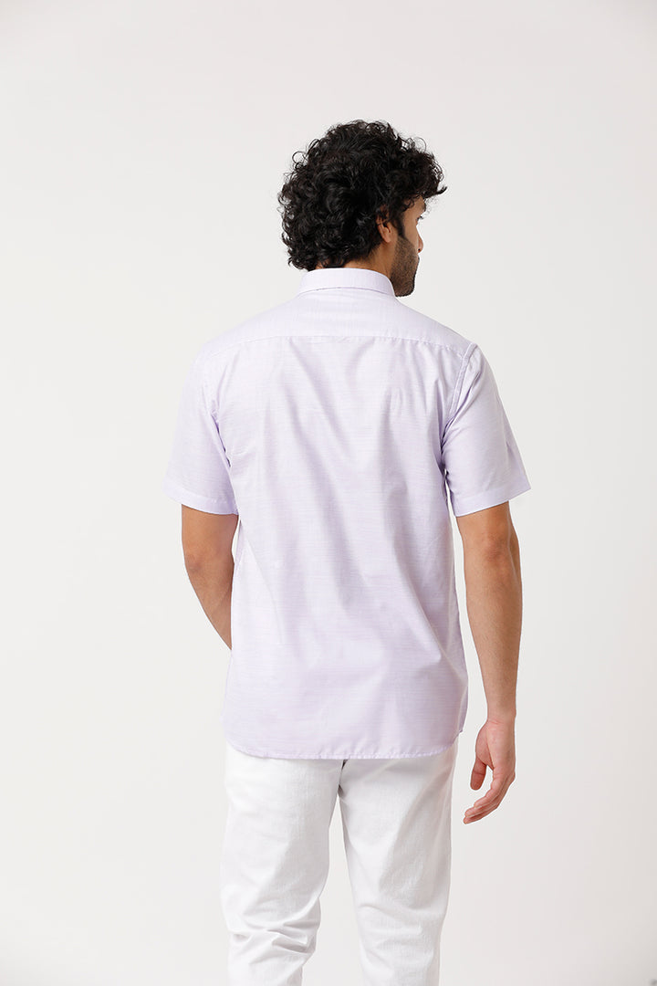 Tuscany - Light Purple Formal Shirts for Men | Ariser