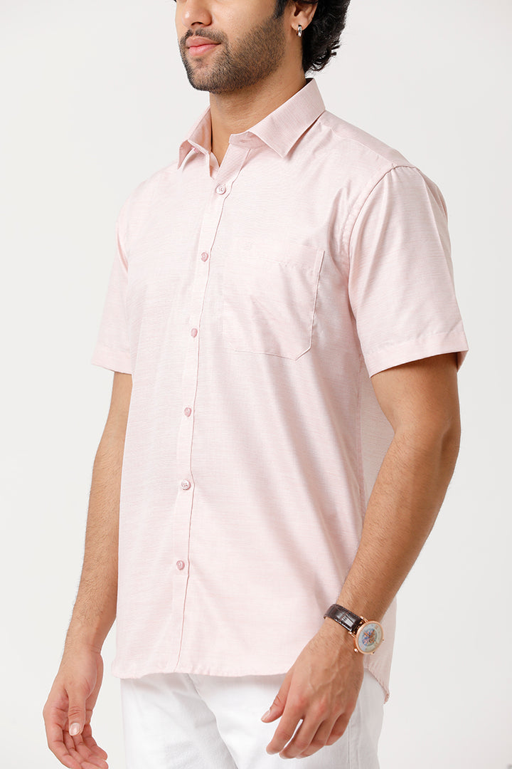 Tuscany - Pink Formal Shirts for Men | Ariser