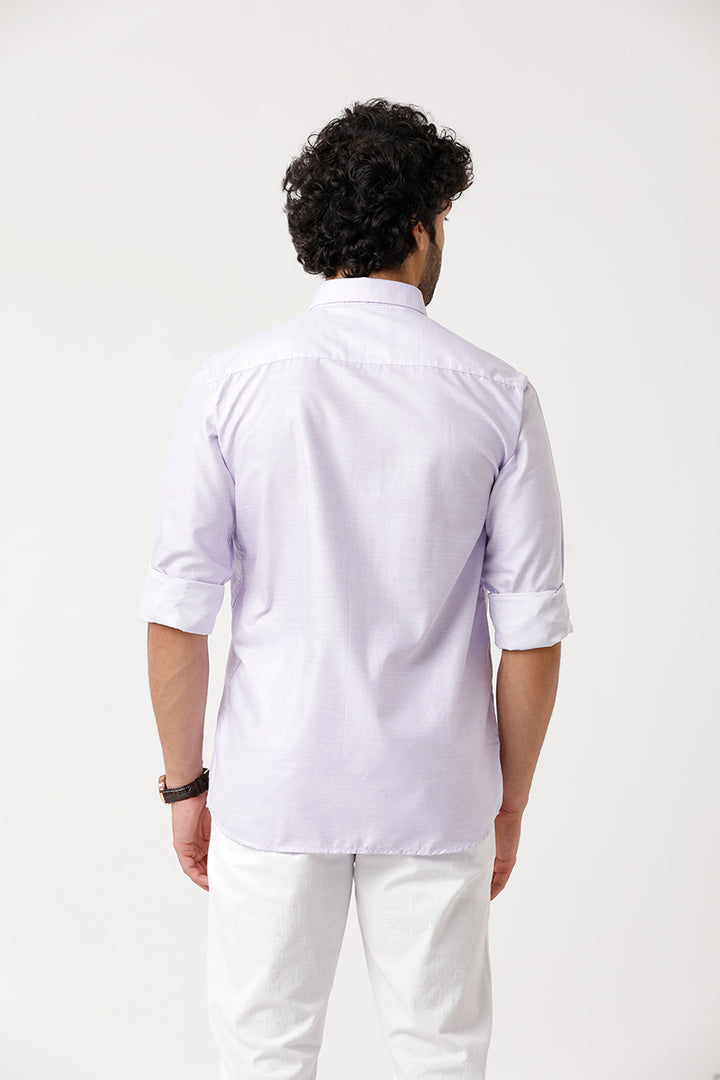 Tuscany - Light Purple Formal Shirts for Men | Ariser