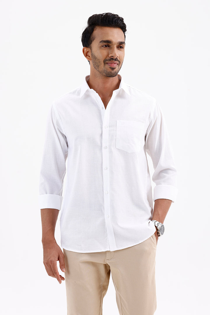 Men's Arctic White Amalfi Formal Shirt