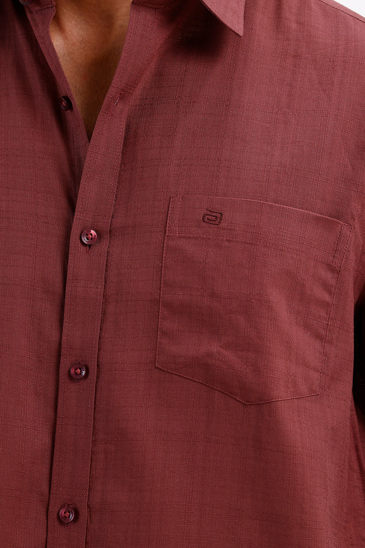 Royal Merlot Formal Shirt for Men by Amalfi
