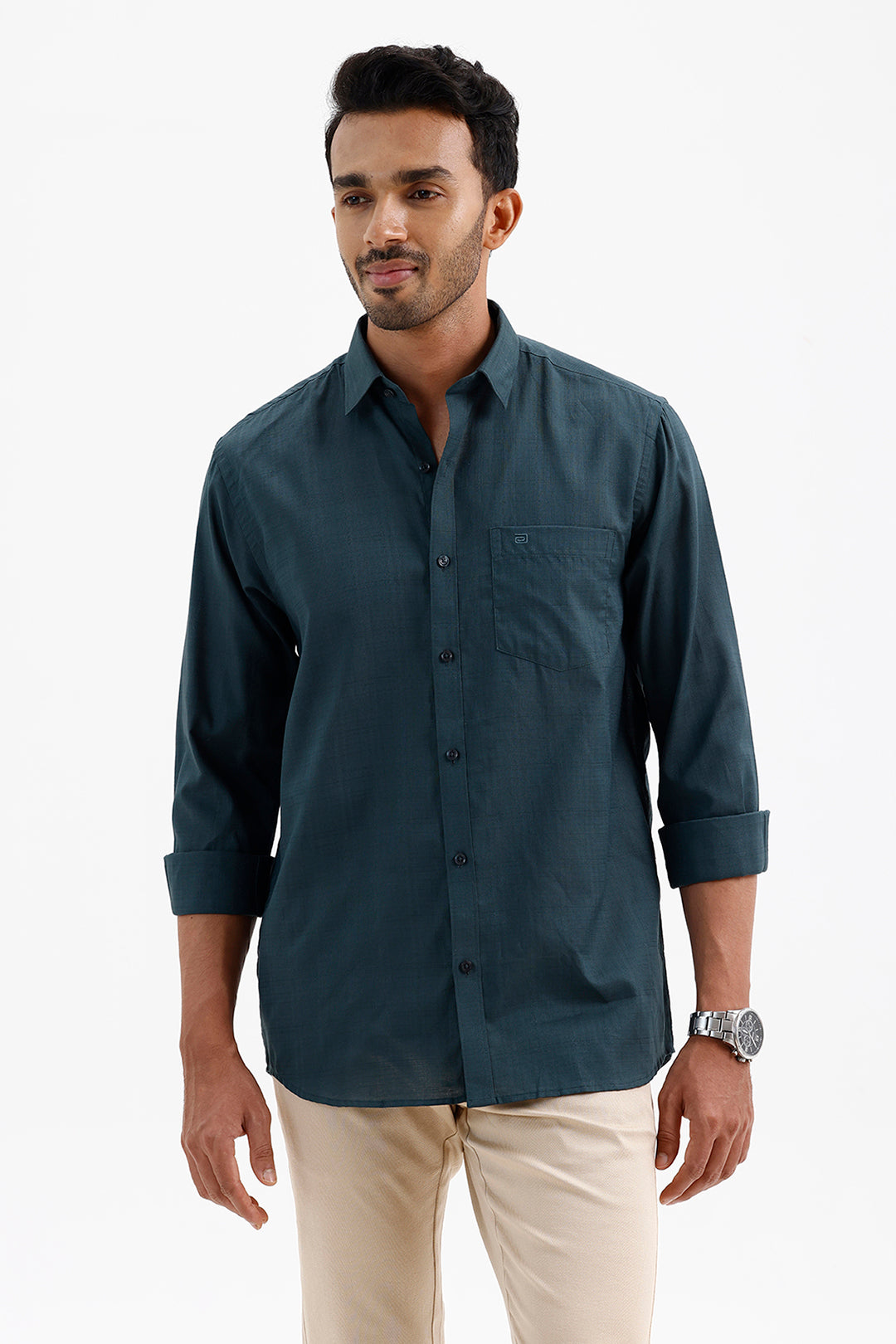Men's Deep Ocean Teal Amalfi Formal Shirt