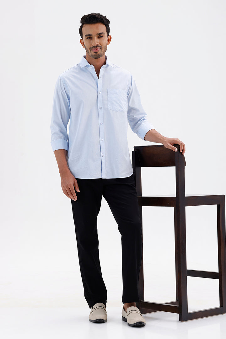 Premium Pale Blue Formal Shirt for Men