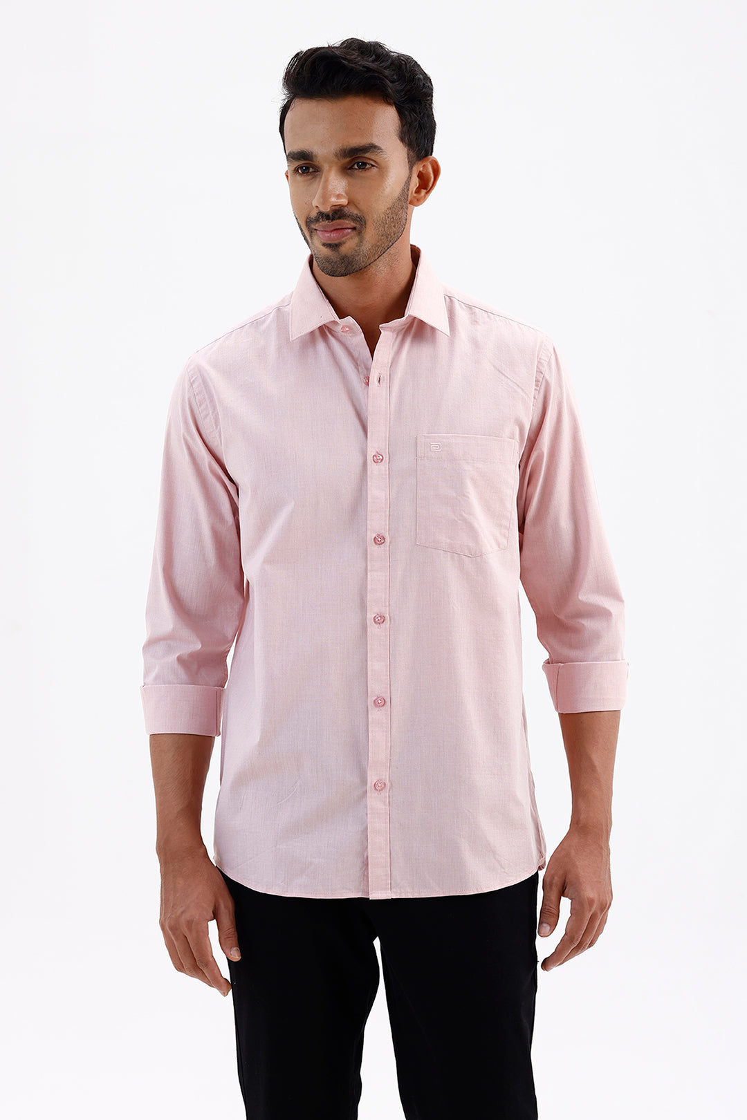 Azure - Soft Pink Formal Shirts for Men | Ariser