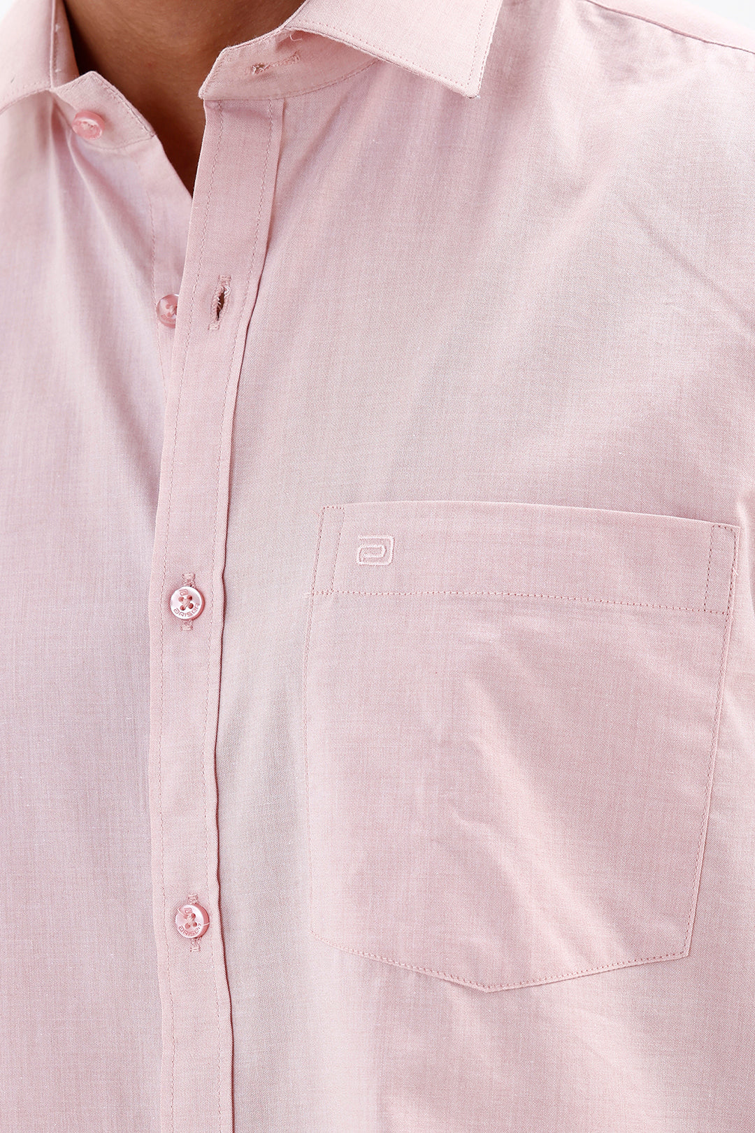 Soft Pink Formal Shirt for Men by Azure