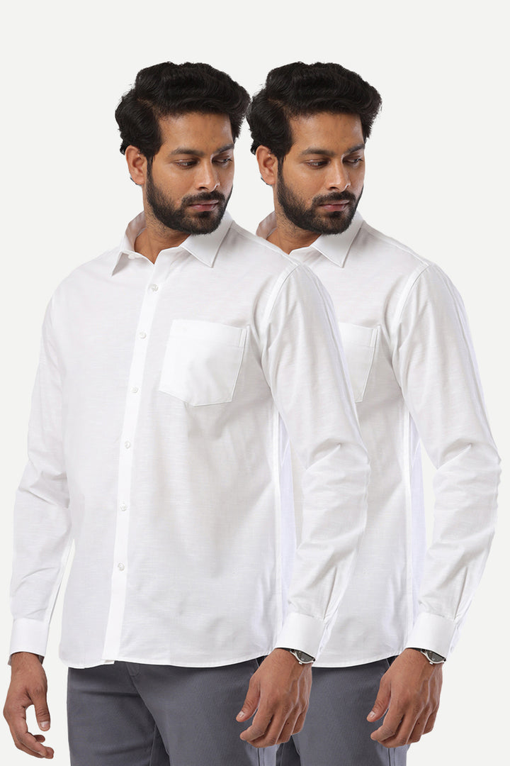 White shirt for men