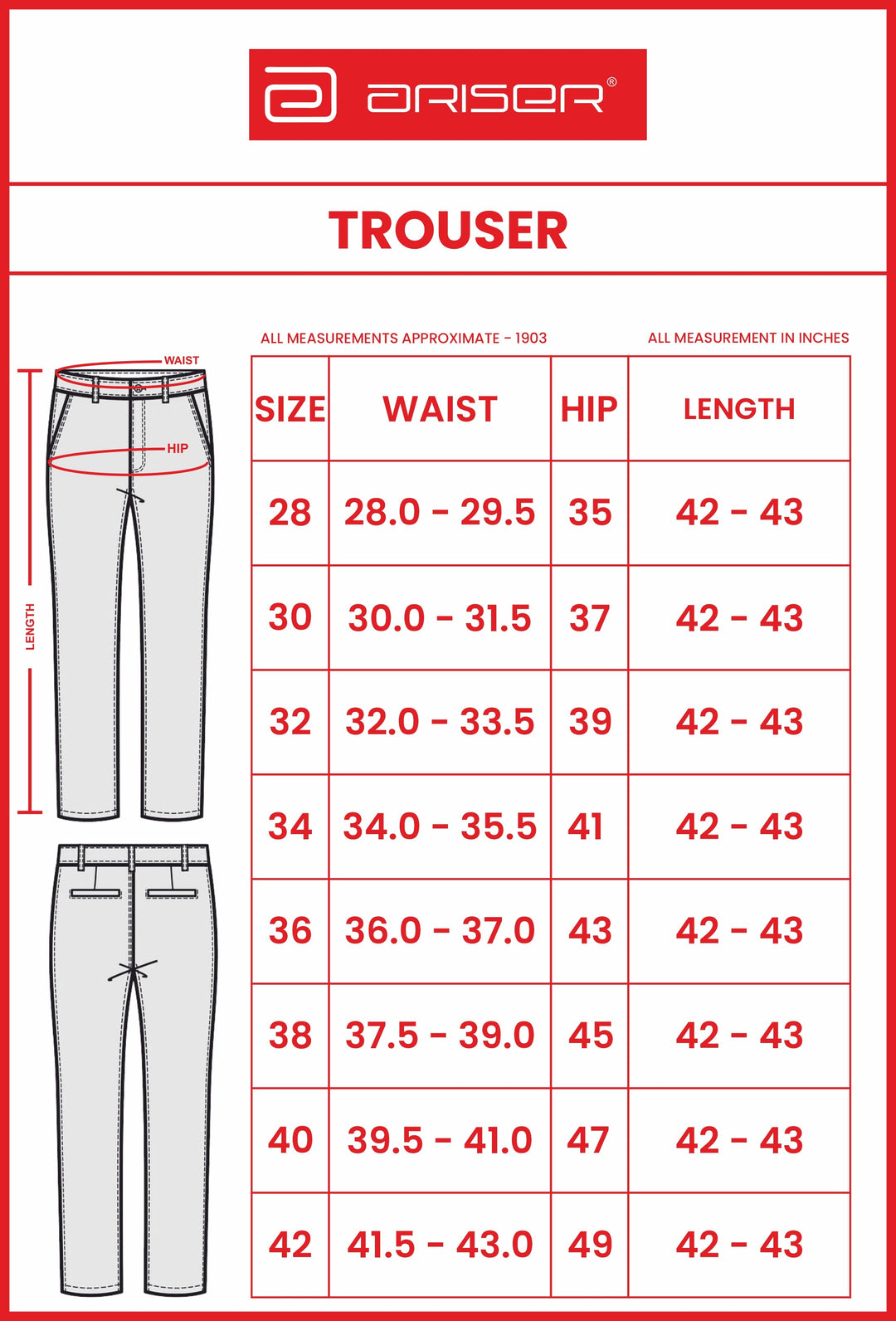 Flexi Fit - Soft Gray Stretchable Formal Trousers For Men | Ariser