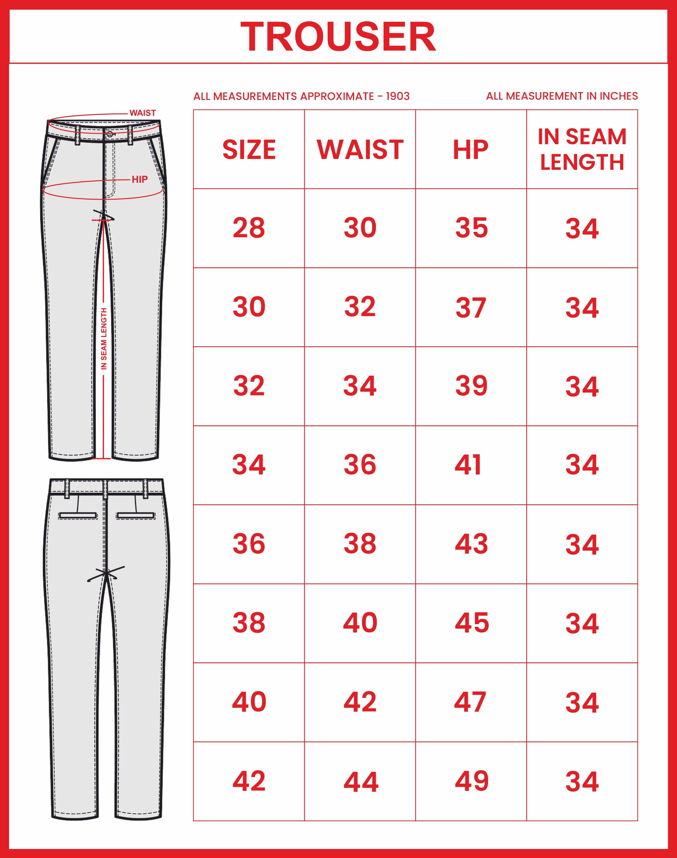 Clothing Size Conversion Charts for Shopping Abroad