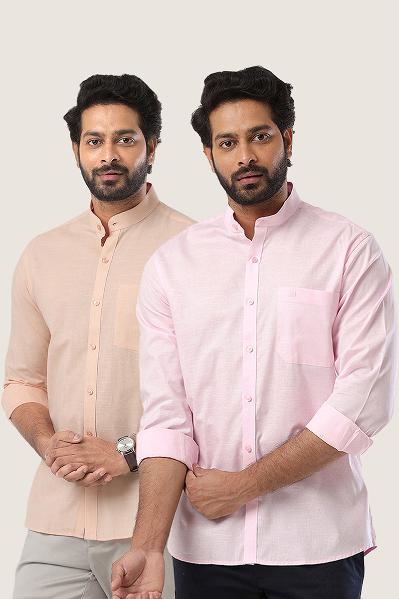Baby Pink Shirt for Men