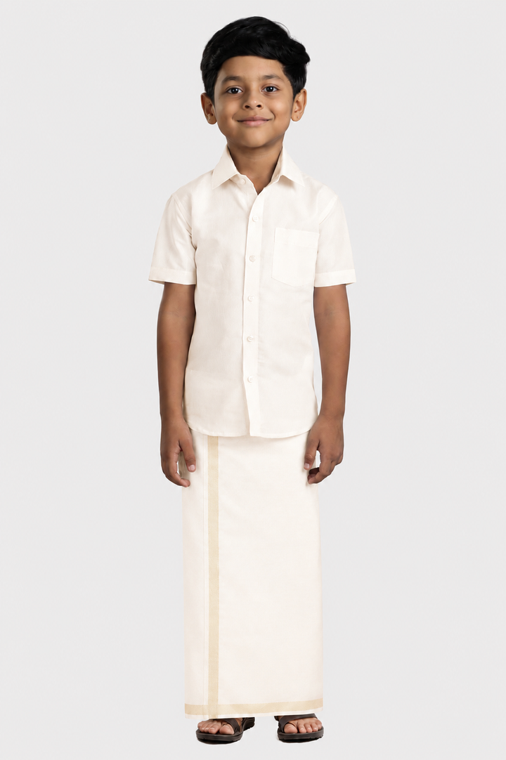Vaibhav - Spark Father & Son Tissue Combo Set | Uathayam