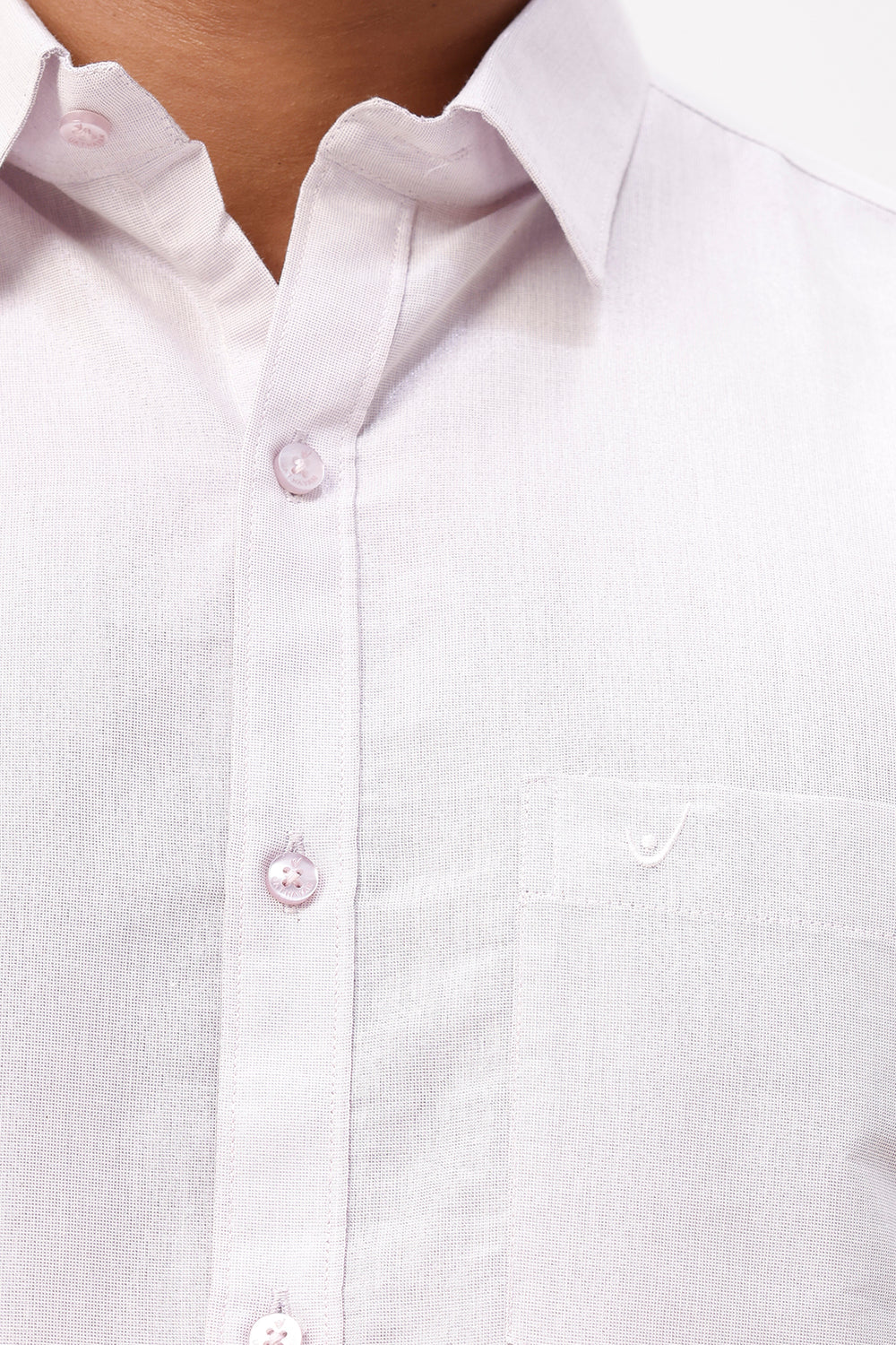 Men's Vaibhav Lavender Shirt and Jari Single Dhoti Tissue Set