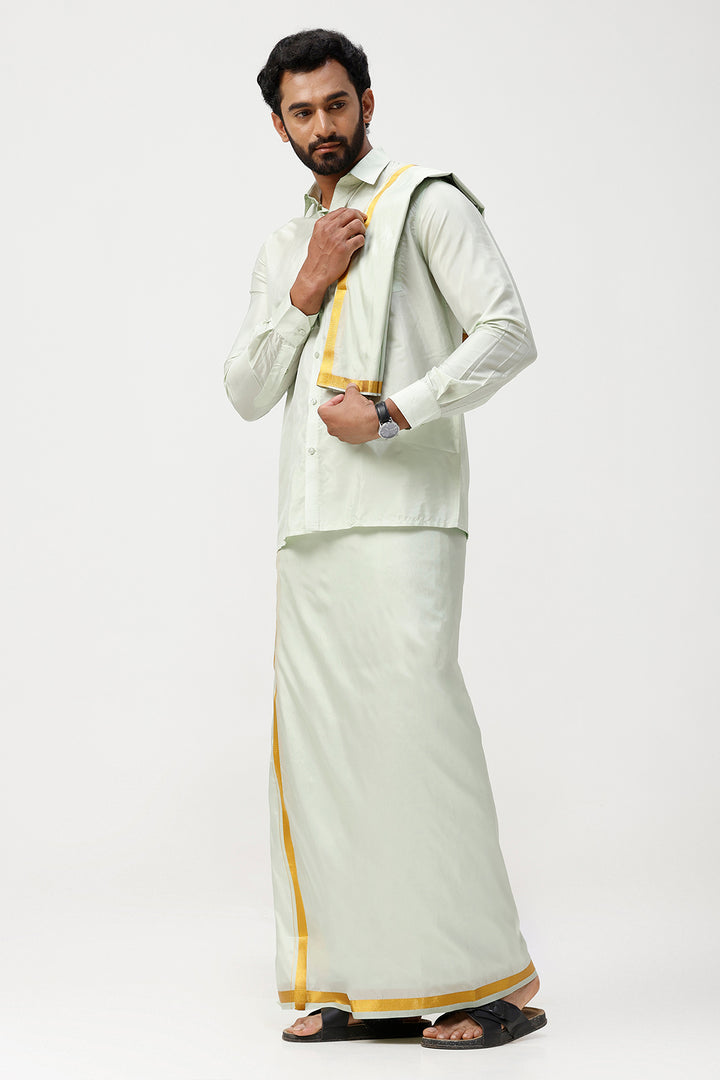 men wedding dhoti set