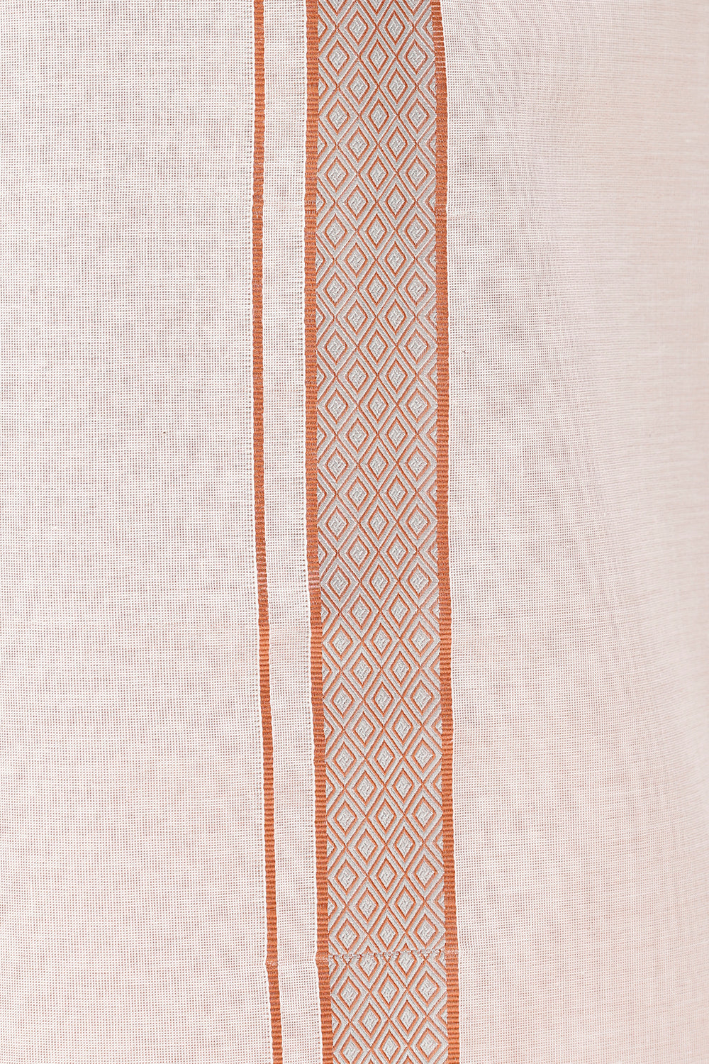 Elegant 2 in 1 copper shirt and dhoti ethnic outfit