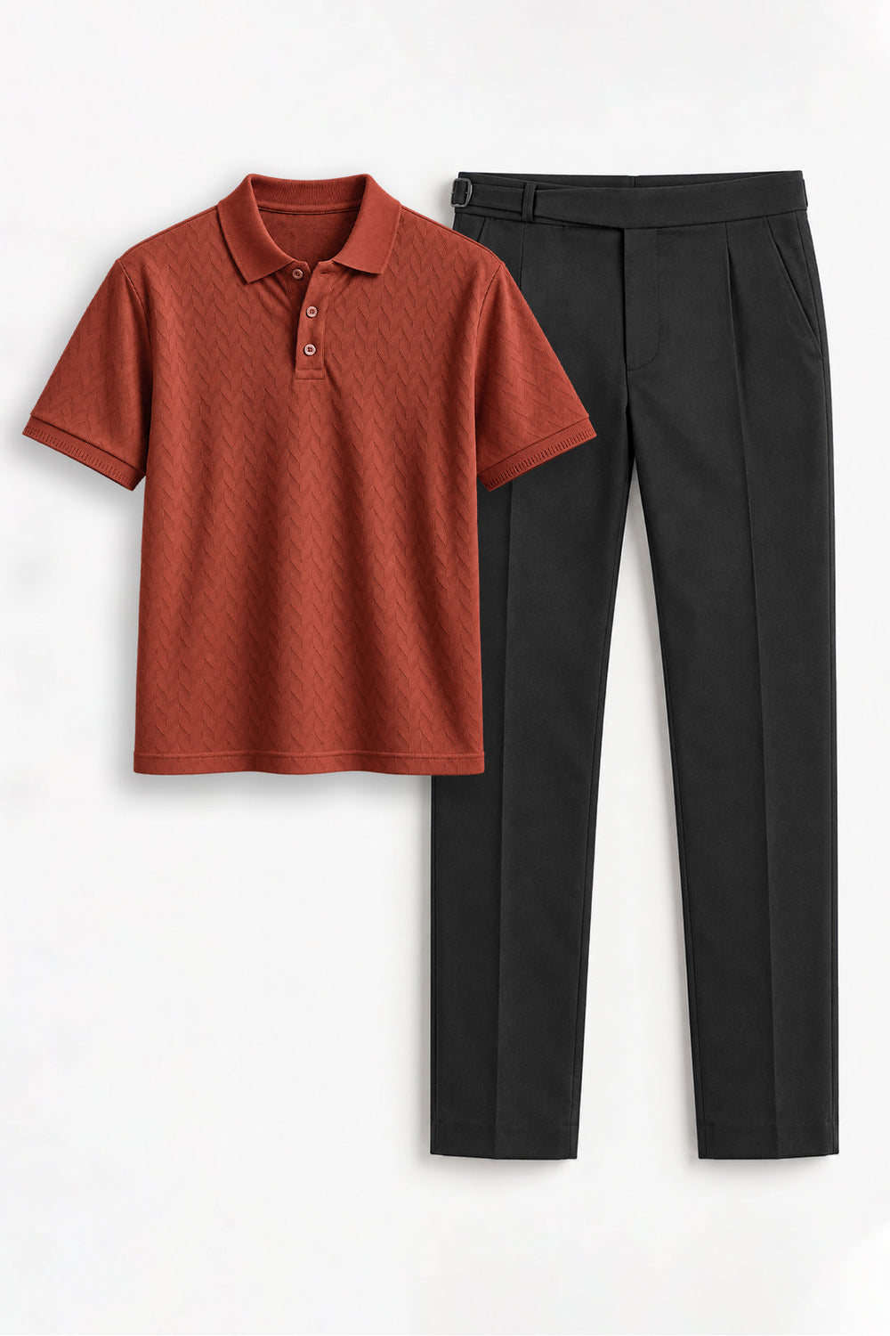 Fashion Polo And  Gurkha Trouser Combo