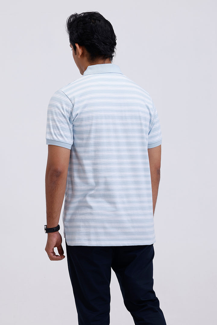 Ariser men's sky blue polo t shirt