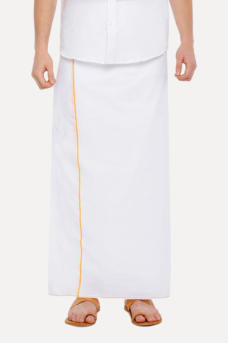 H2O- Double Dhoti Small Border For Men (Assorted)