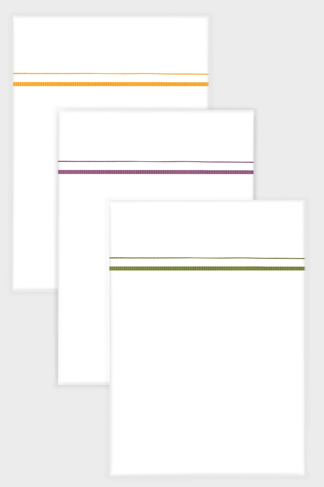 Uathayam triple dhoti combo with assorted color borders