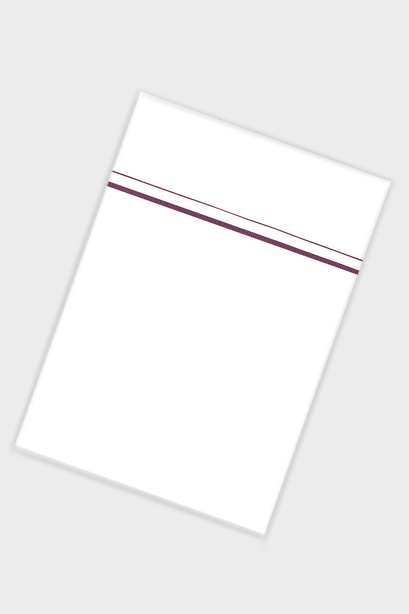 Poly cotton white dhoti pack of 2 for men