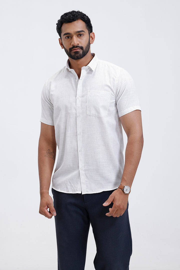 white casual shirt for men by ariser