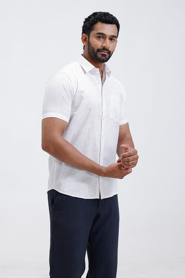 ariser men everyday casual shirt white