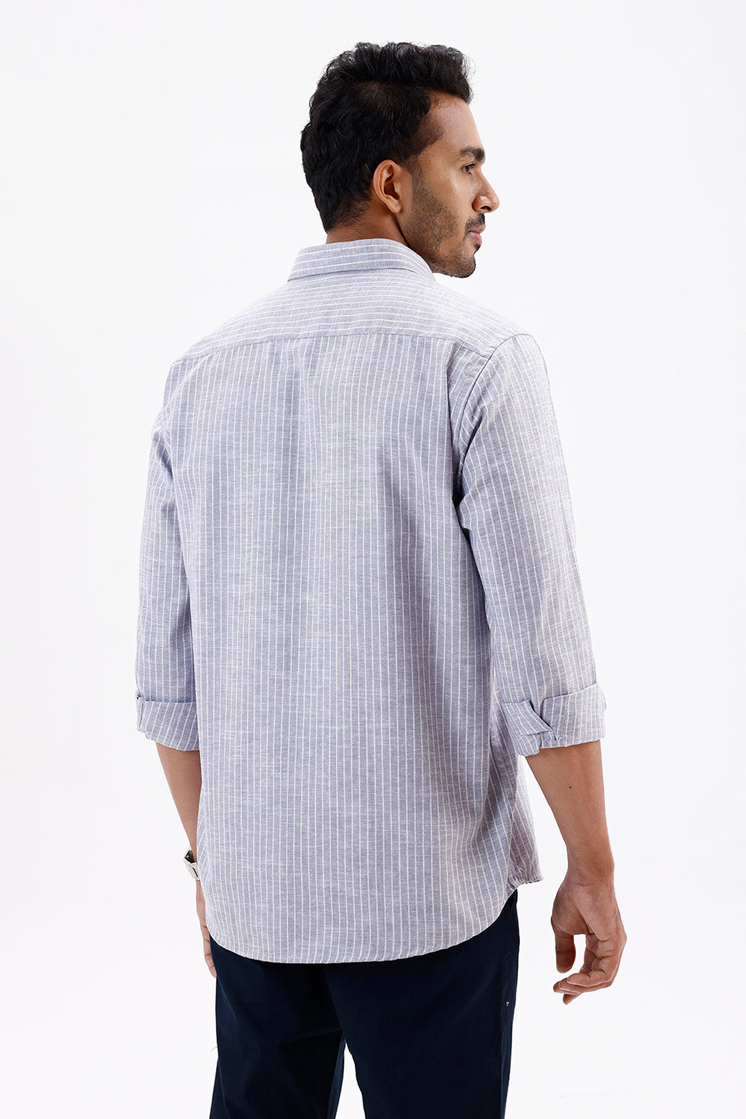Stylish Misty Purple Jeta Men's Casual Shirt