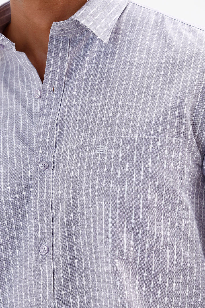 Ariser Jeta Misty Purple Casual Shirt for Men