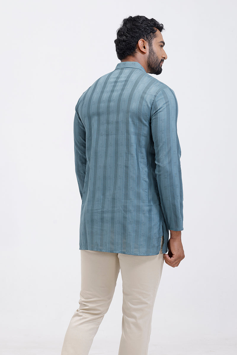 Wedding wear blue kurta men