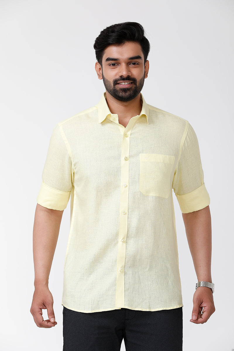 Buy Pure Linen Shirts For Men | Shirts for Men | Uathayam