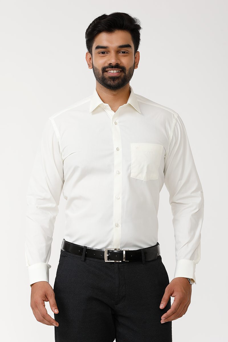 White shirts Pure cotton shirts Uathayam