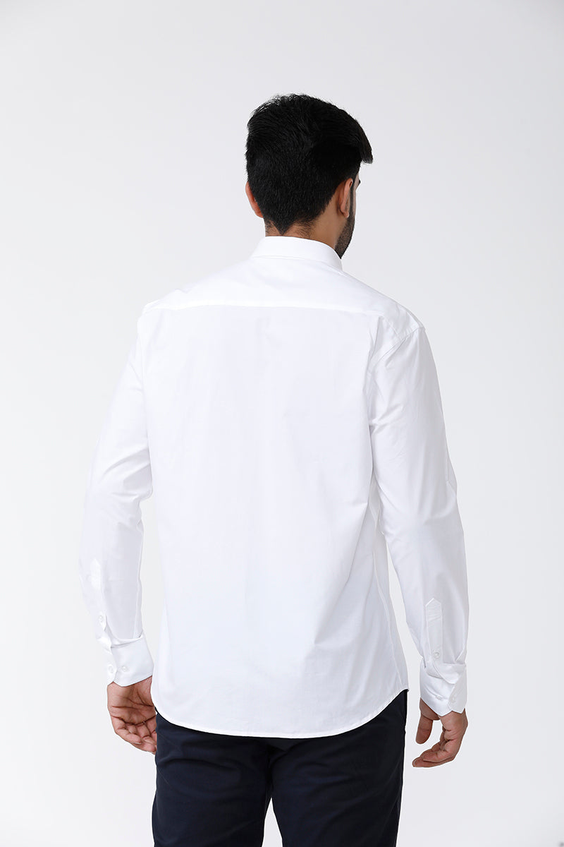 Formal white shirts for men