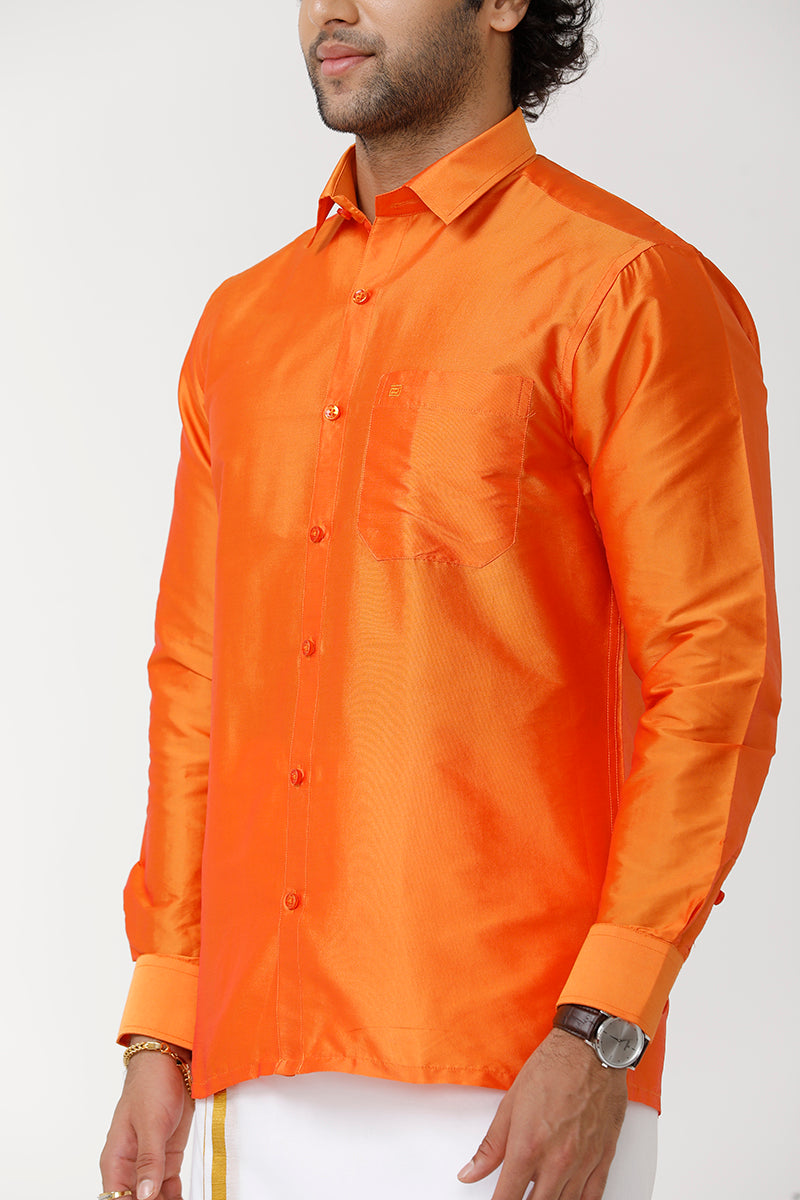Silk Shirts for men Pure Silk Shirts Online Uathayam