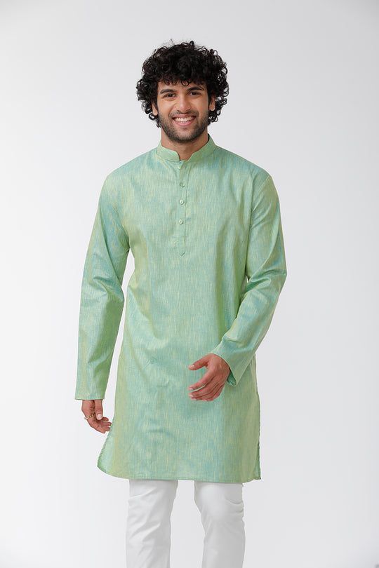 Kurta For Men | Buy Men's Kurta Online | Long Kurta For Men – Uathayam