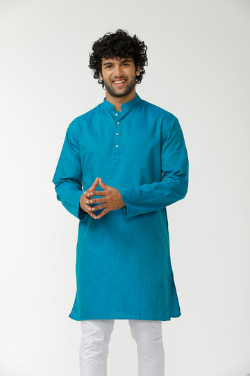 Kurta For Men | Buy Men's Kurta Online | Long Kurta For Men – Uathayam