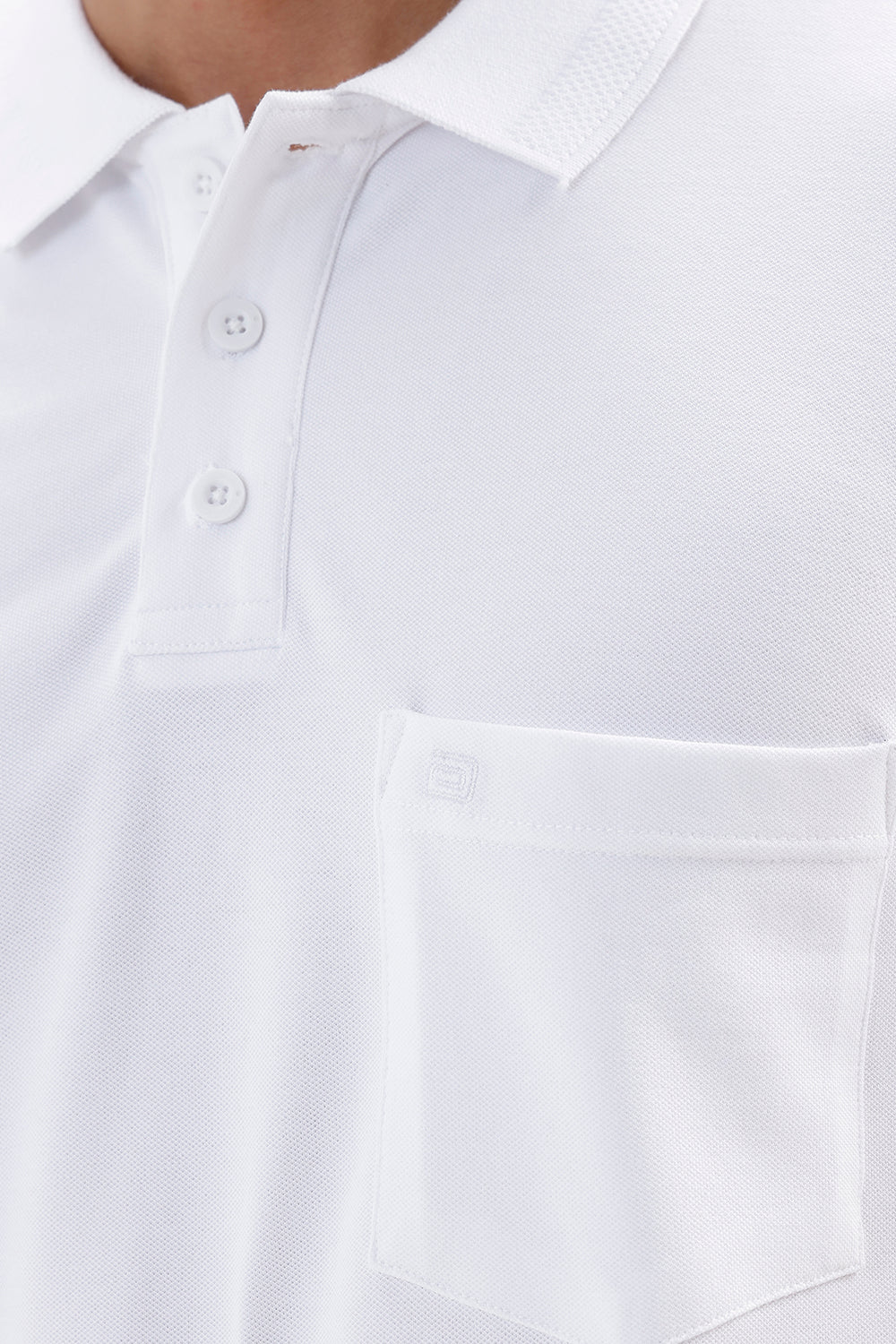 Ariser Lycra Polo Crisp White Casual T-Shirt for Men