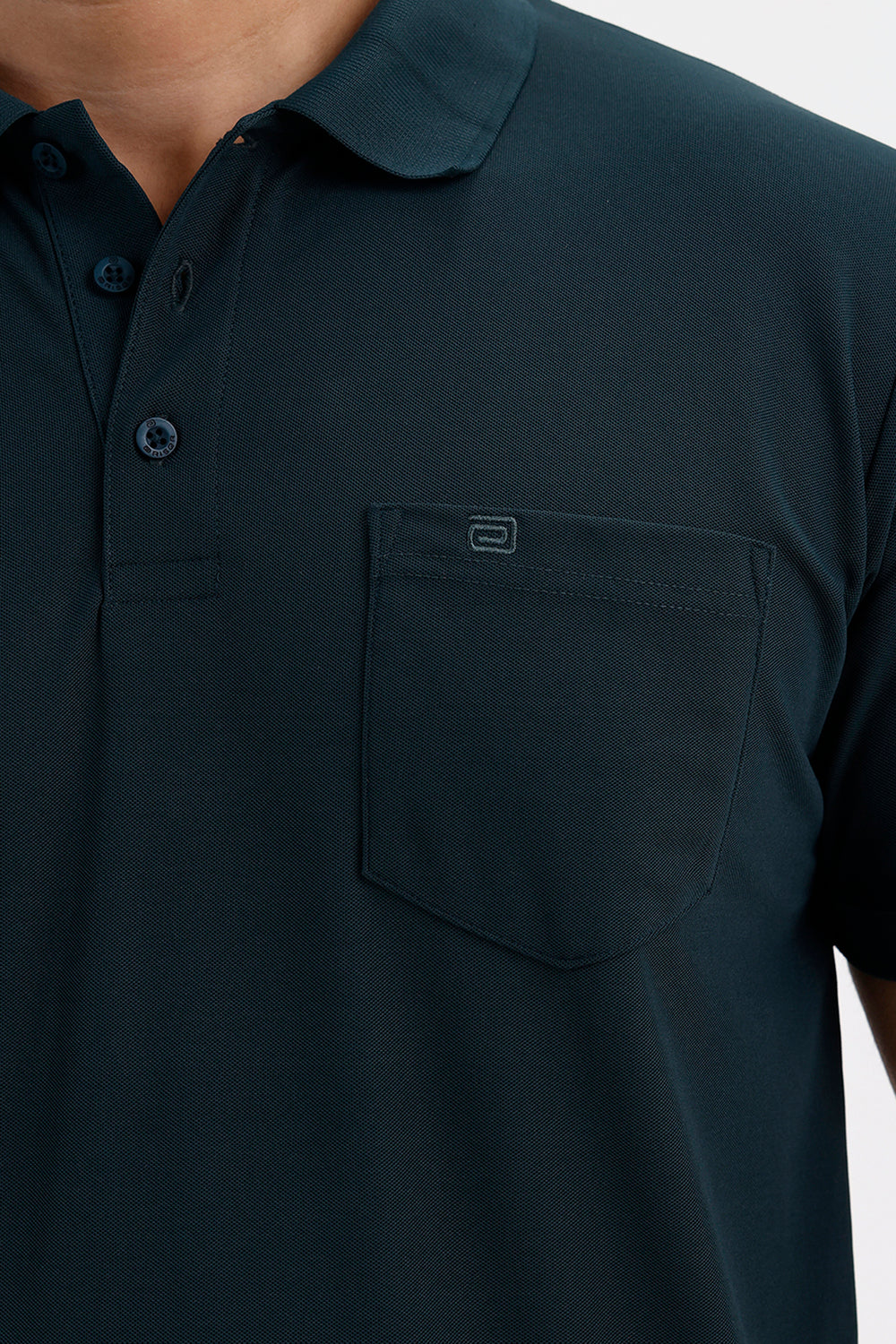 Alpine Green Polo T-Shirt for Men by Macro Polo