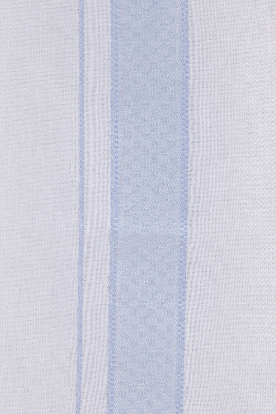 Classic Sky Blue Matching Shirt with Fancy Border Dhoti for Men