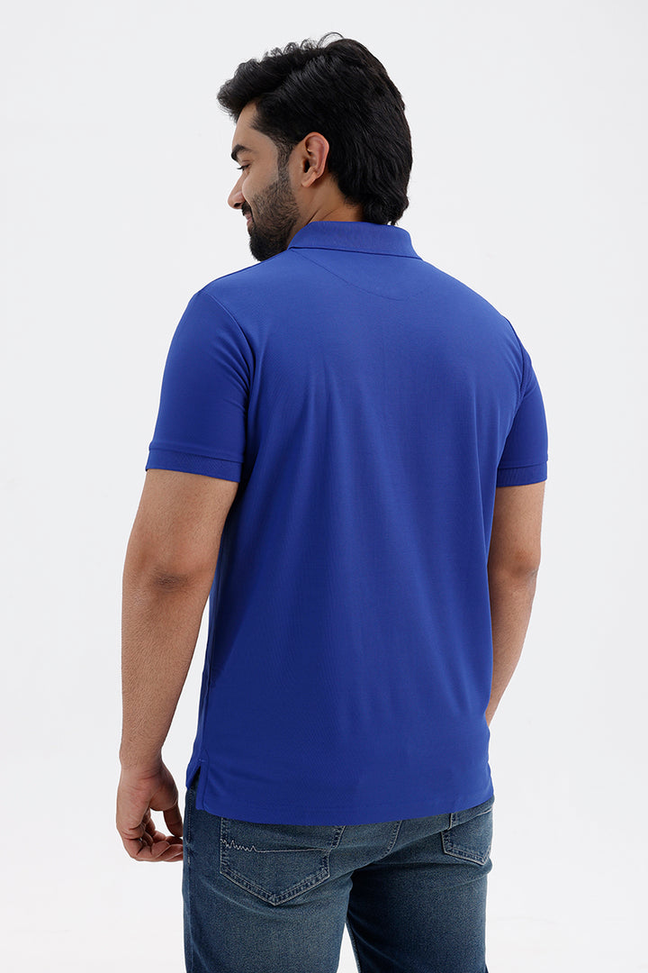 Macro Polo Men's Ocean Royal Blue Cotton T-Shirt