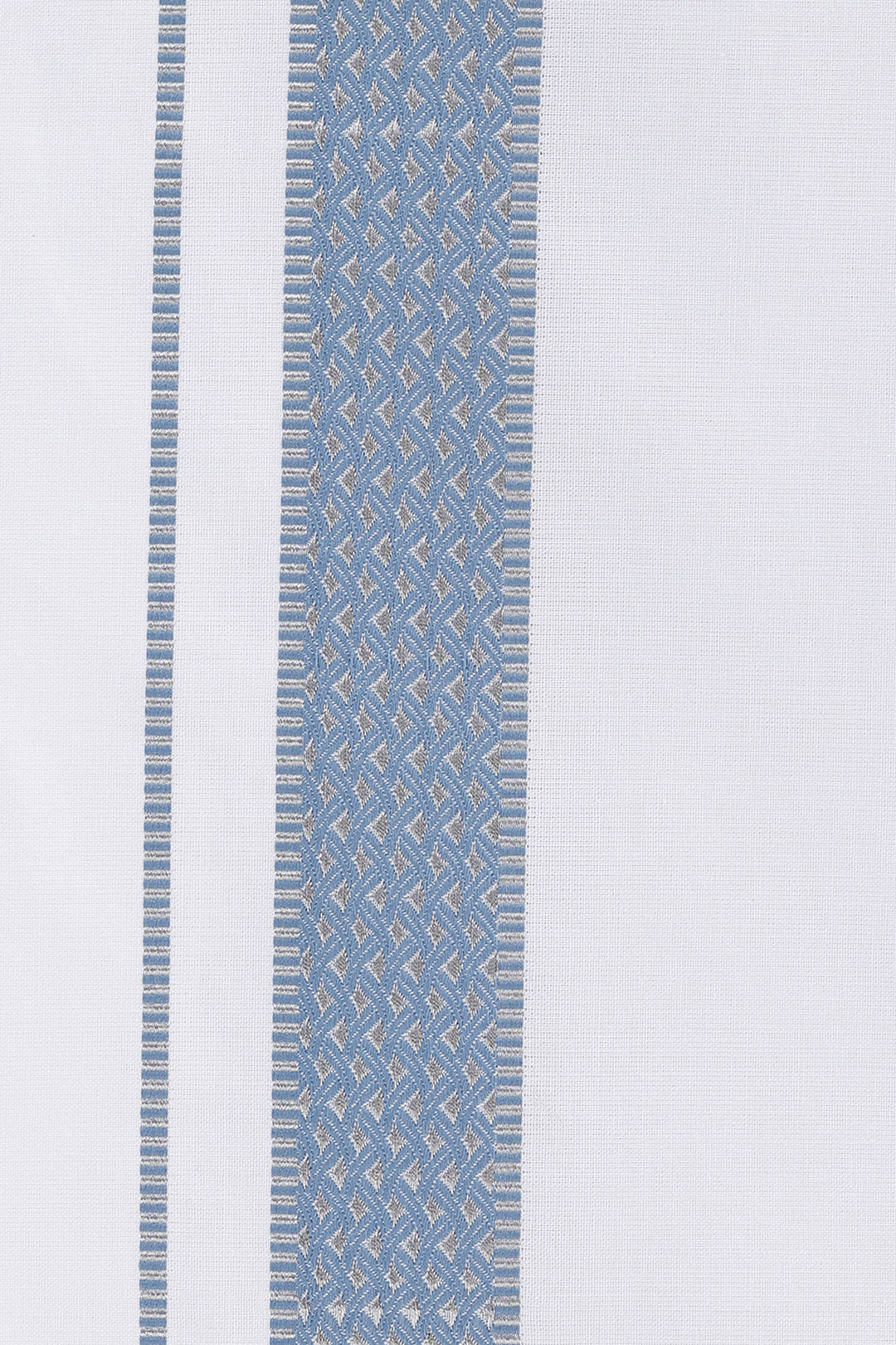 Denim Blue Matching Shirt with Fancy Border Dhoti for Men