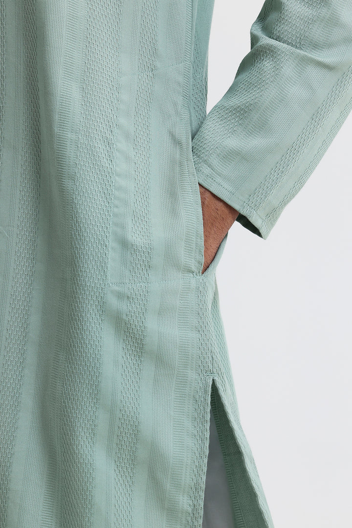 Traditional wear for men in green