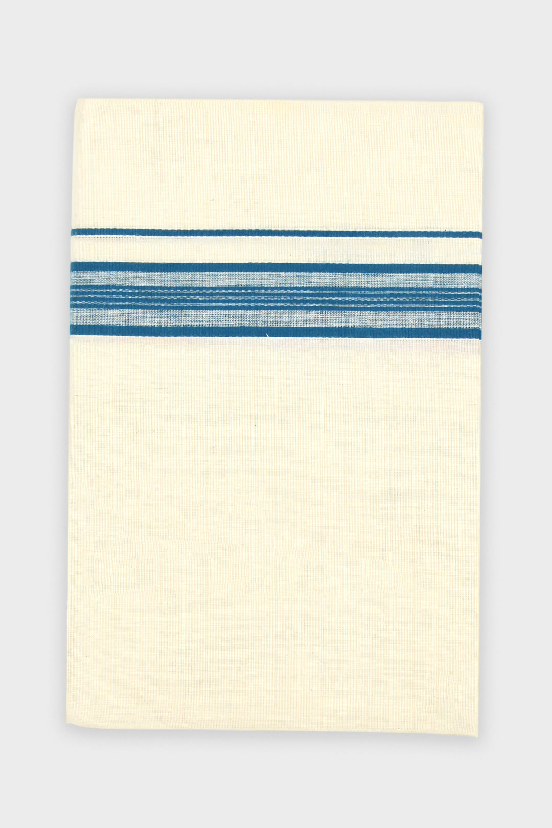 Uathayam Mahadev Korra Mineral Blue Traditional Double Layered Dhoti