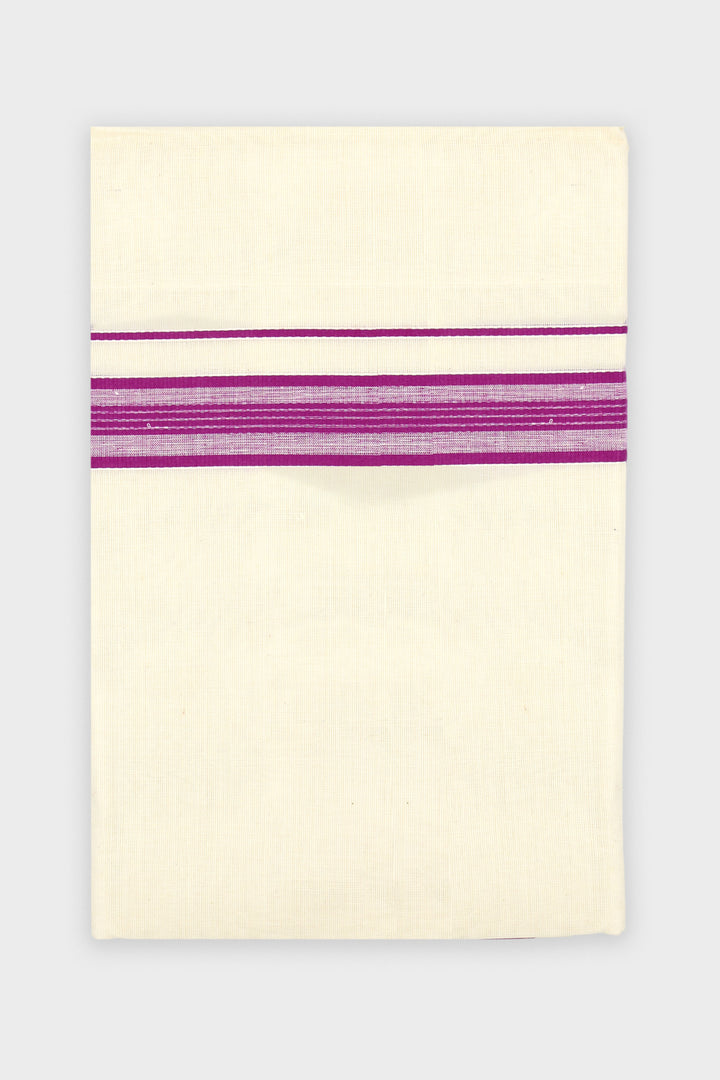 Mahadev Korra Purple Ethnic Wear Dhoti for Men