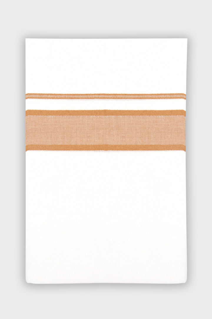 Uathayam Honey Fancy Melon Orange Smooth Cotton Traditional Dhoti