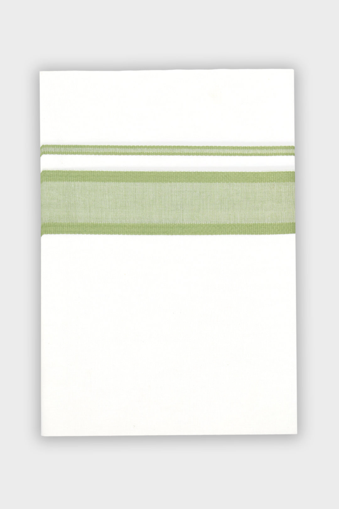 Men's Honey Fancy Sage Green Double Layered Fancy Border Dhoti