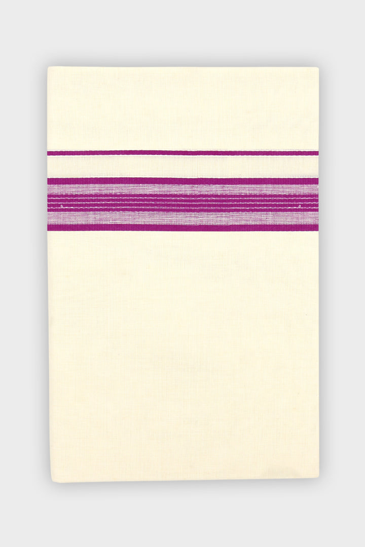 Mahadev Korra Purple Ethnic Wear Dhoti for Men