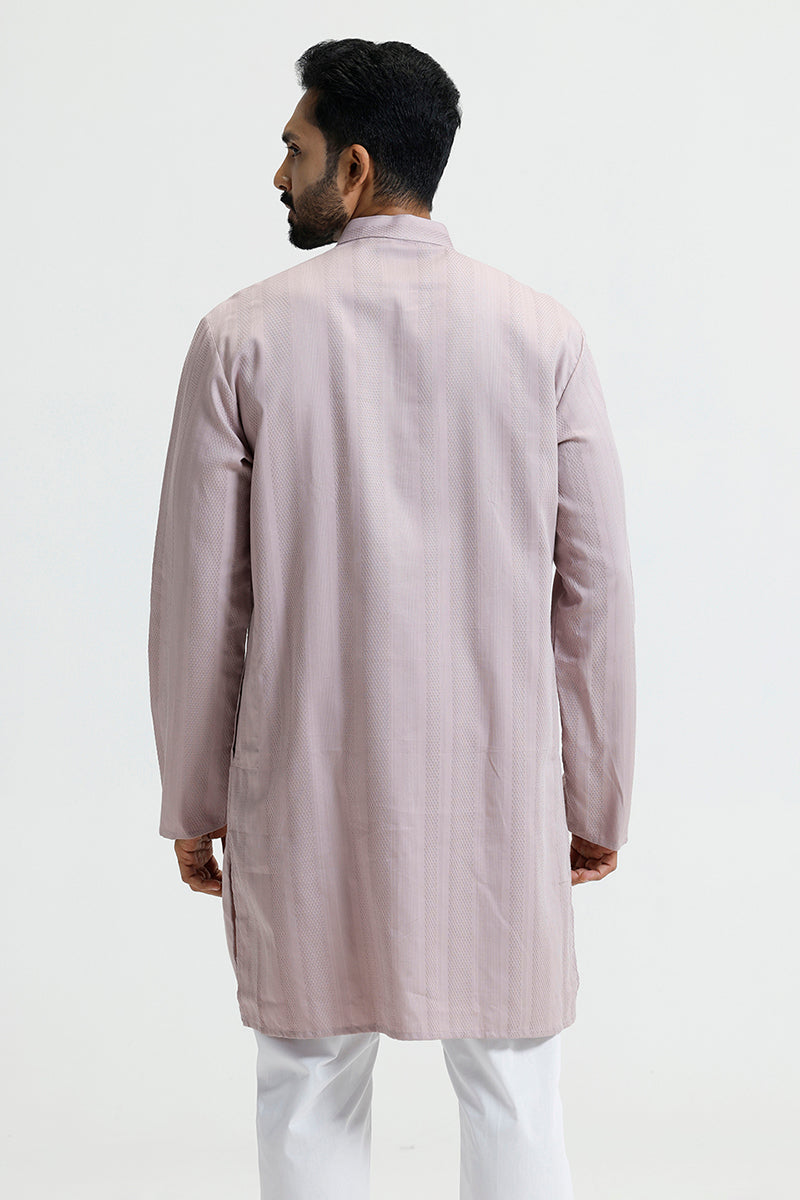 Men’s ethnic wear in lavender color