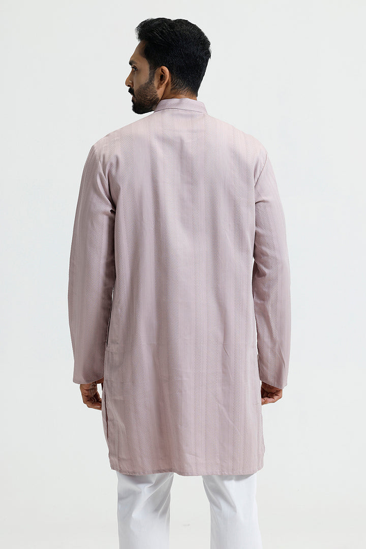 Men’s ethnic wear in lavender color