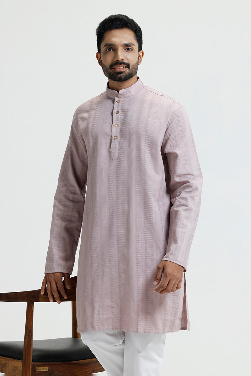 Comfortable and classy lavender kurta design